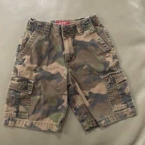 Arizona Jeans Boys Camo Cargo Shorts
